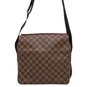 Louis Vuitton Damier Ebene Brown Naviglio Shoulder Bag